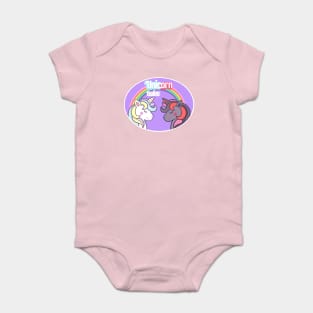 Unicorn Twins Baby Bodysuit